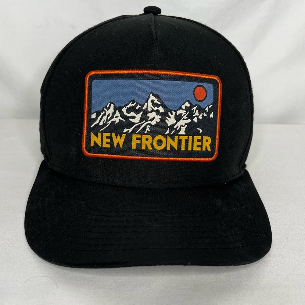 Black New Frontier Baseball Hat